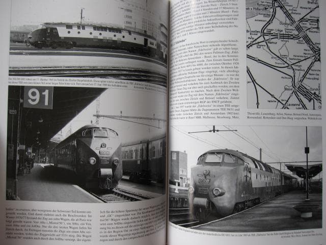 洋書 TEE-Zuege in der Schweiz / PeterGoette