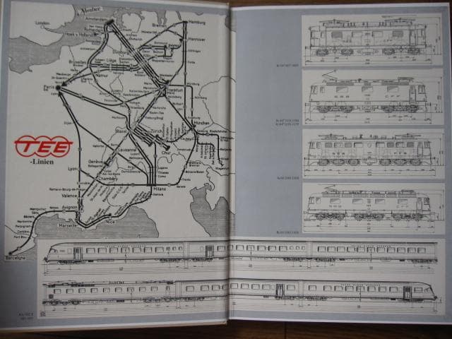 洋書 TEE-Zuege in der Schweiz / PeterGoette