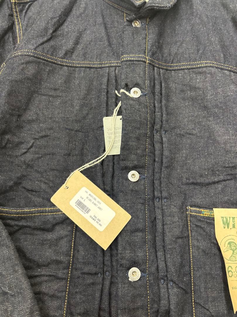 ビックジョン　M6013BL GR LABEL BLANKET JACKET