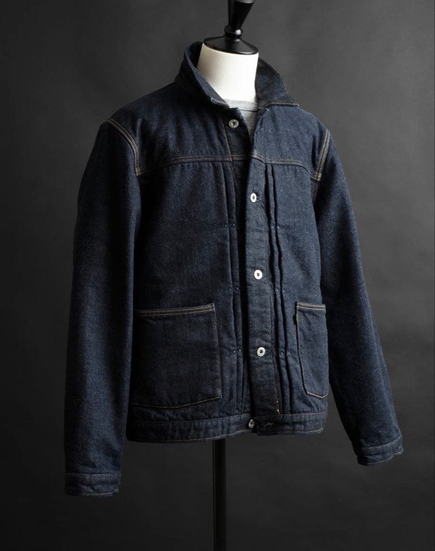 ビックジョン　M6013BL GR LABEL BLANKET JACKET