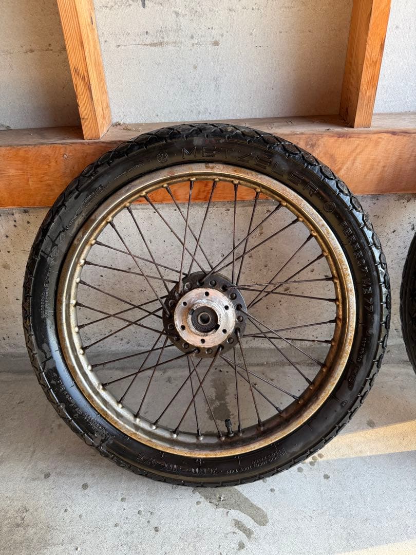 GS400 スポークホイール フロントダブル