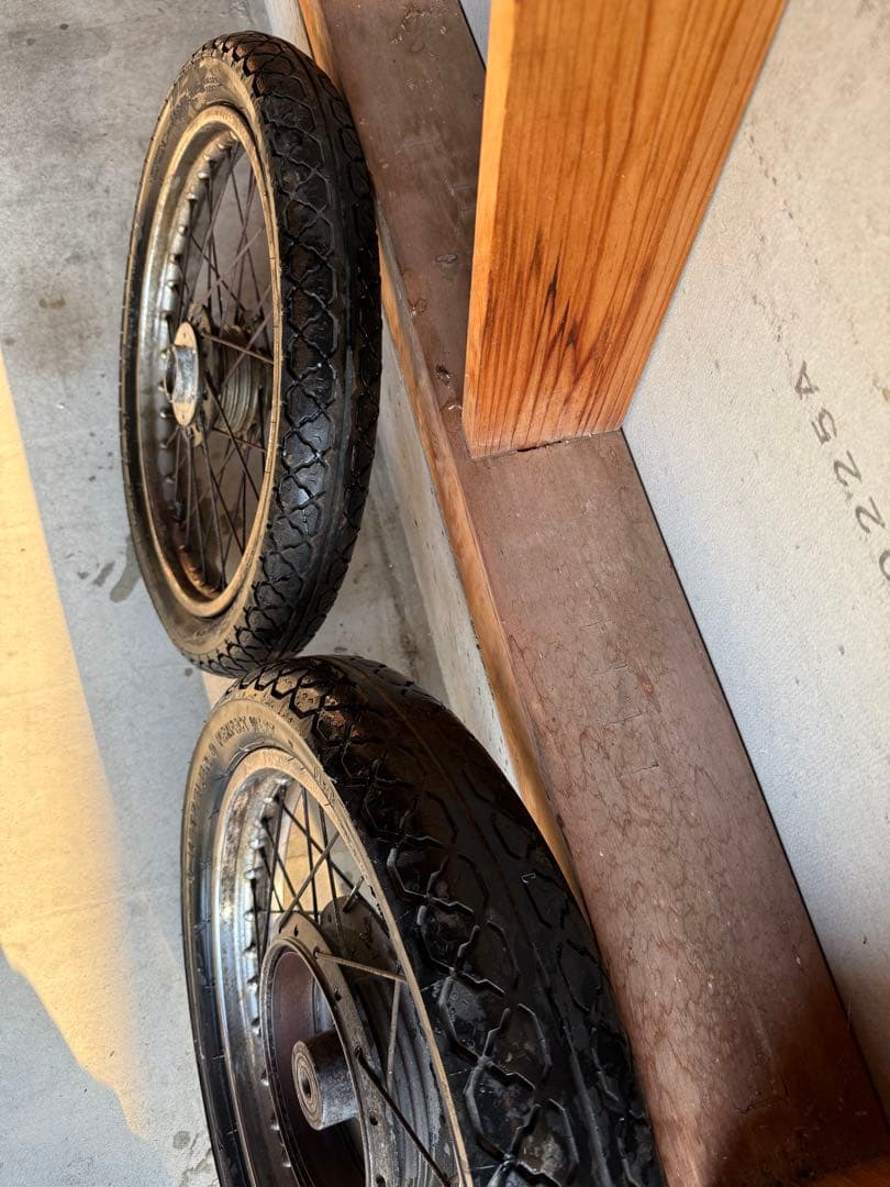 GS400 スポークホイール フロントダブル