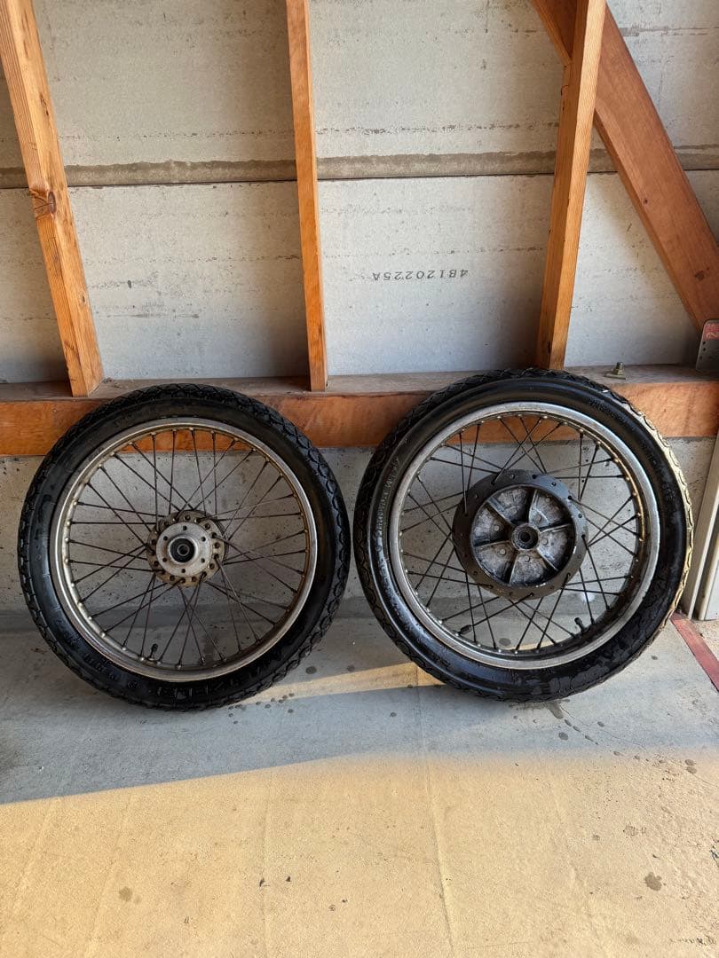 GS400 スポークホイール フロントダブル