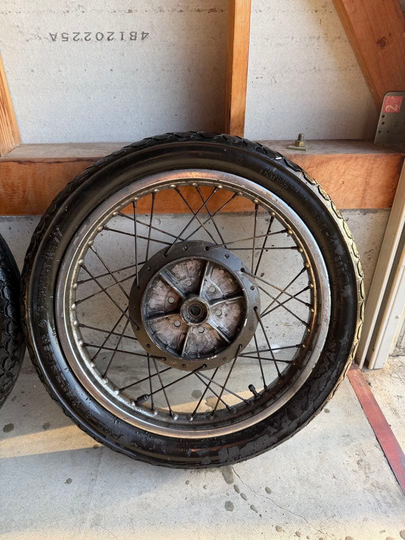 GS400 スポークホイール フロントダブル