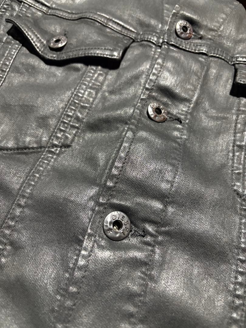 コーティングデニムジャケット DIESEL JOGG archive希少y2k