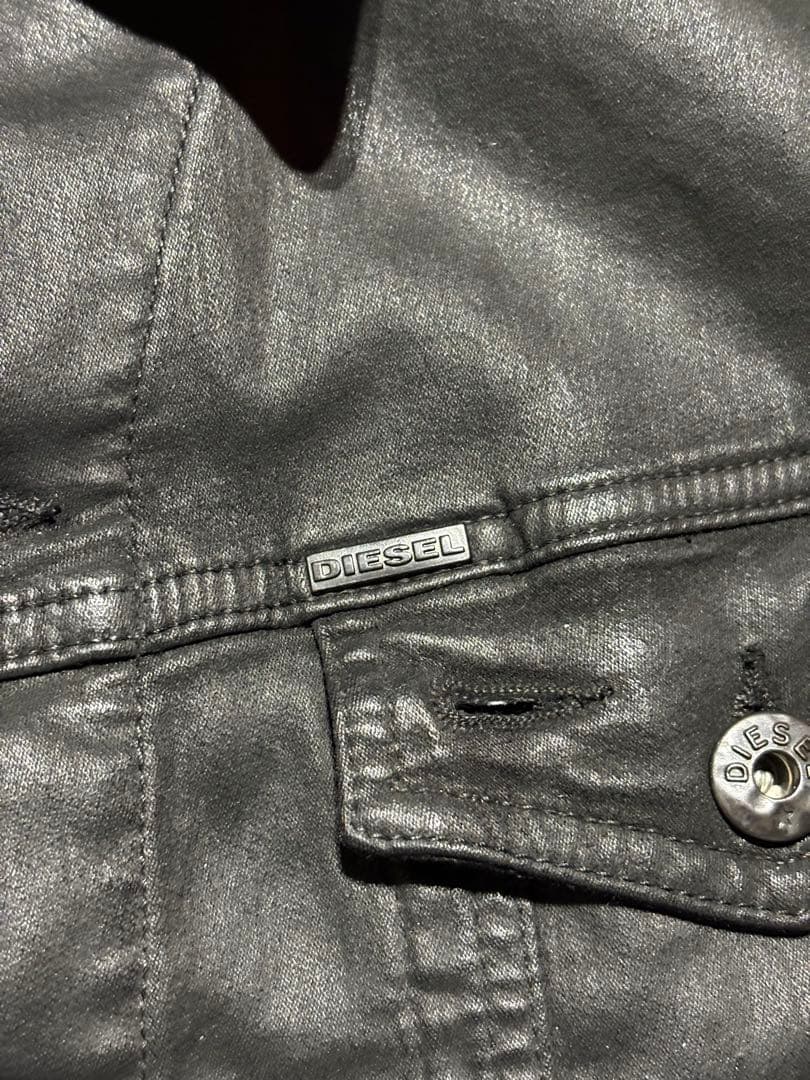 コーティングデニムジャケット DIESEL JOGG archive希少y2k