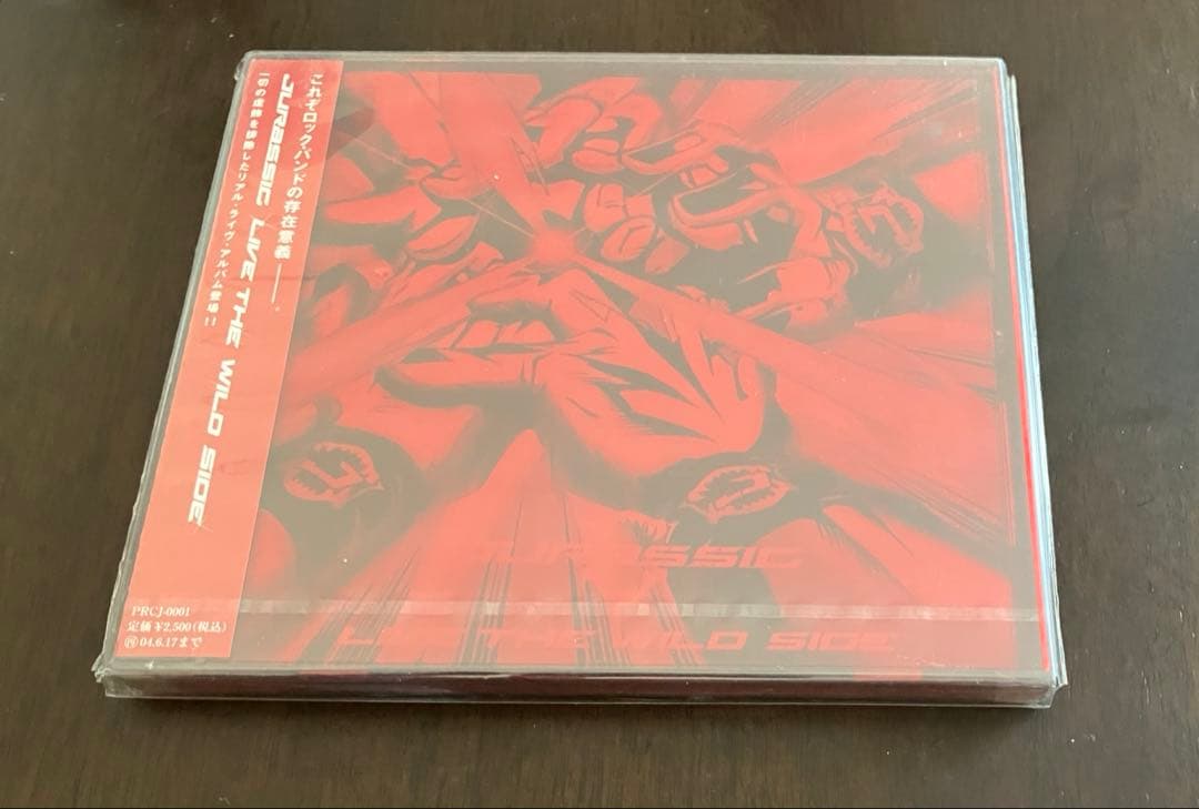 【新品】JURASSIC / LIVE THE WILD SIDE　赤ケース