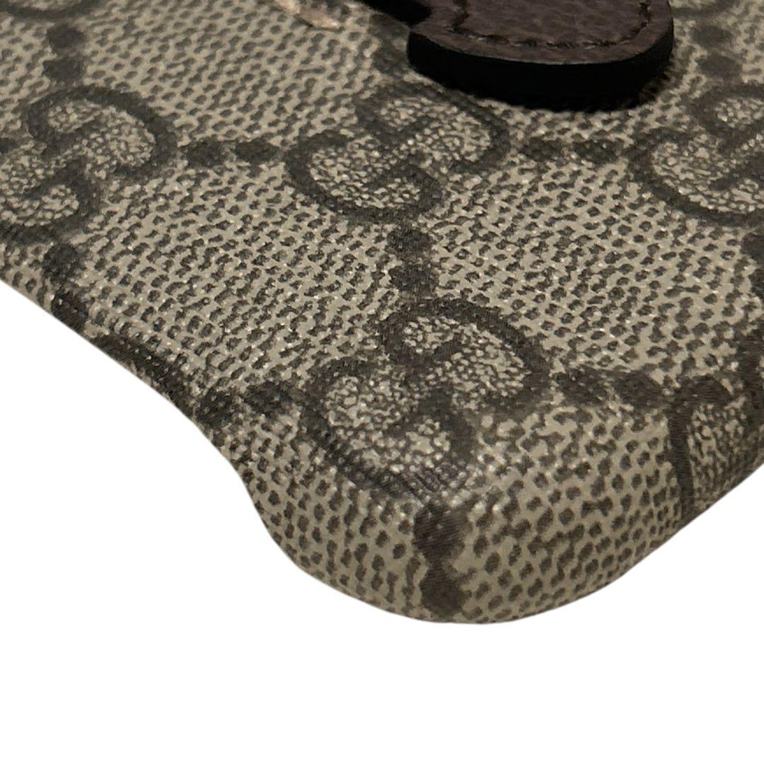 確認未使用 グッチ スマホケース iPhoneXR用 GGスプリーム GUCCI