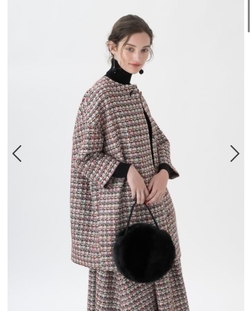 ツルバイマリコオイカワ　ツイードコート　フリー