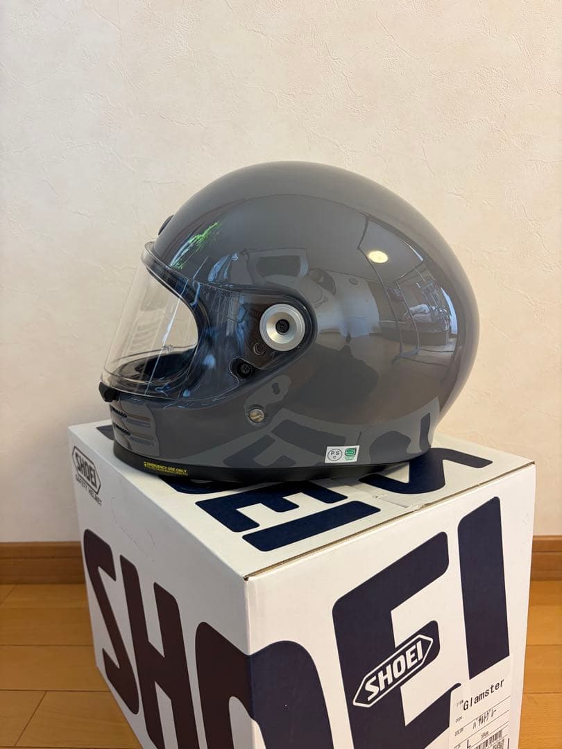 40U　SHOEI グラムスター バサルトグレー　Lサイズ