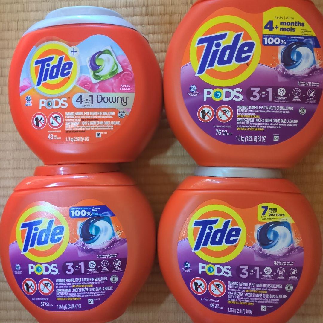 タイド　Tide　 ジェルボール　アメリカ洗濯洗剤　　まとめ売り　大量