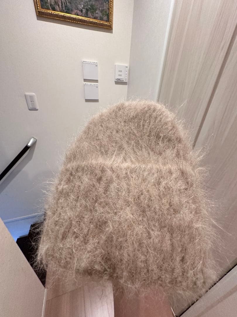 TOTÊME（トーテム）のアルパカニットビーニーです。