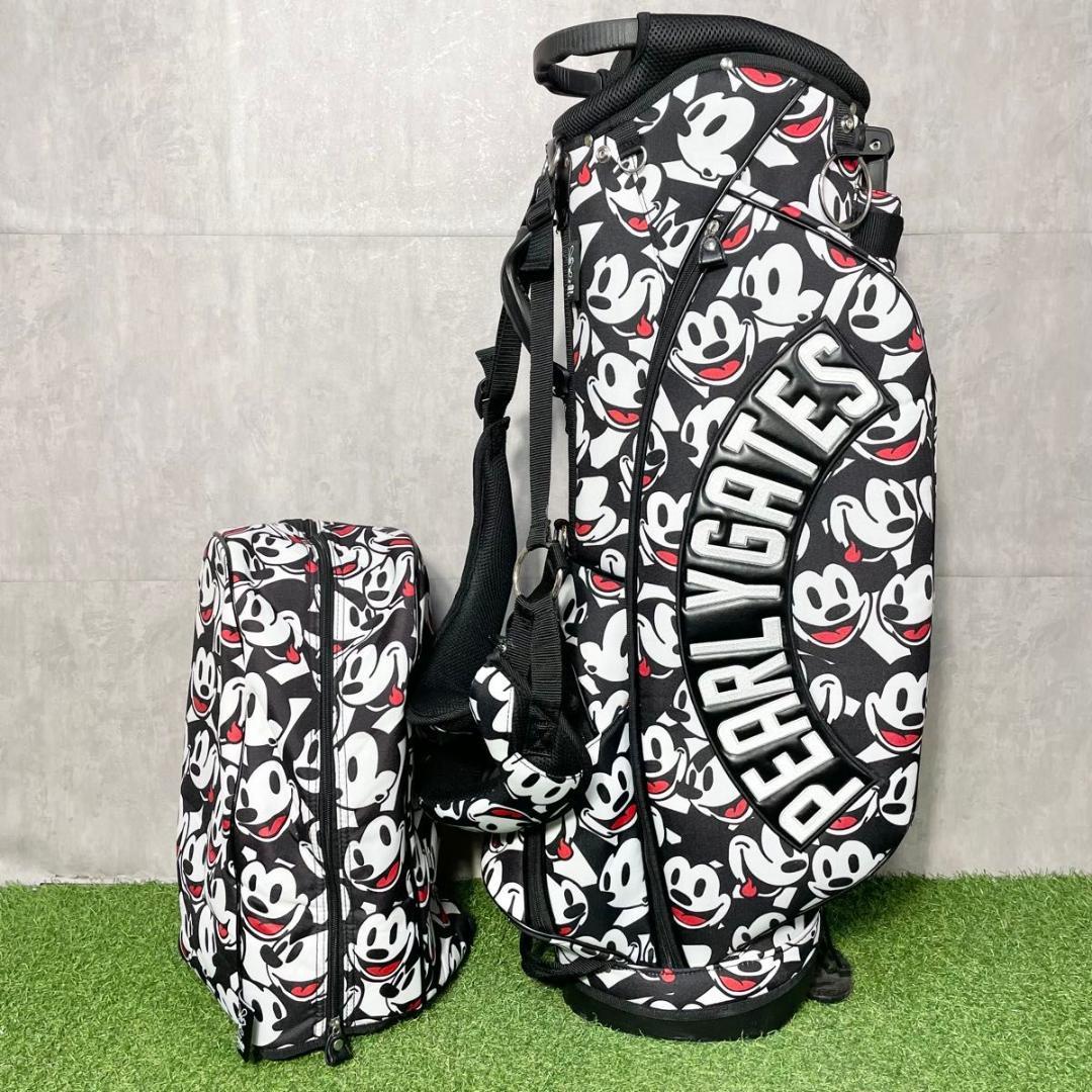 【美品】パーリーゲイツ オズワルド PEARLYGATES キャディバッグ 希少