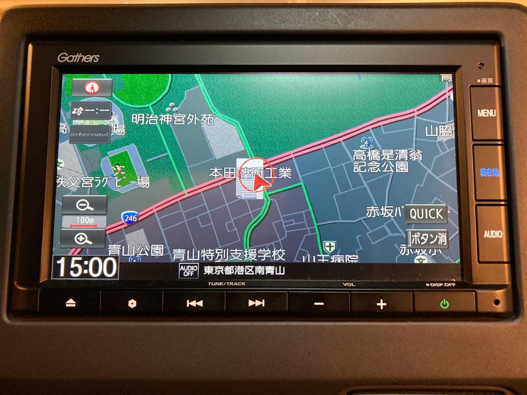 【美品】HONDA純正 Gathers VXM-215Ci カーナビ