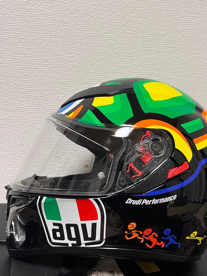 AGV ヘルメット S 未使用／限定デザイン／付属品あり正規品