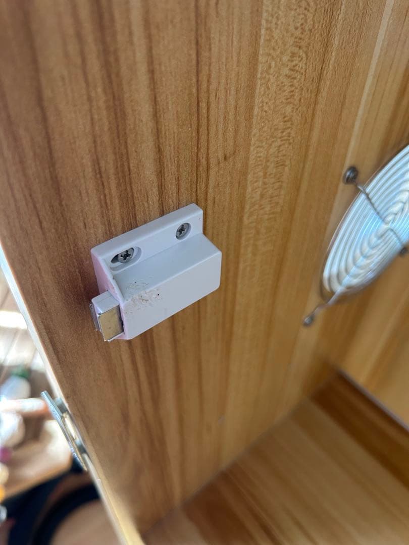 美品 小動物 木製 家具調ゲージ