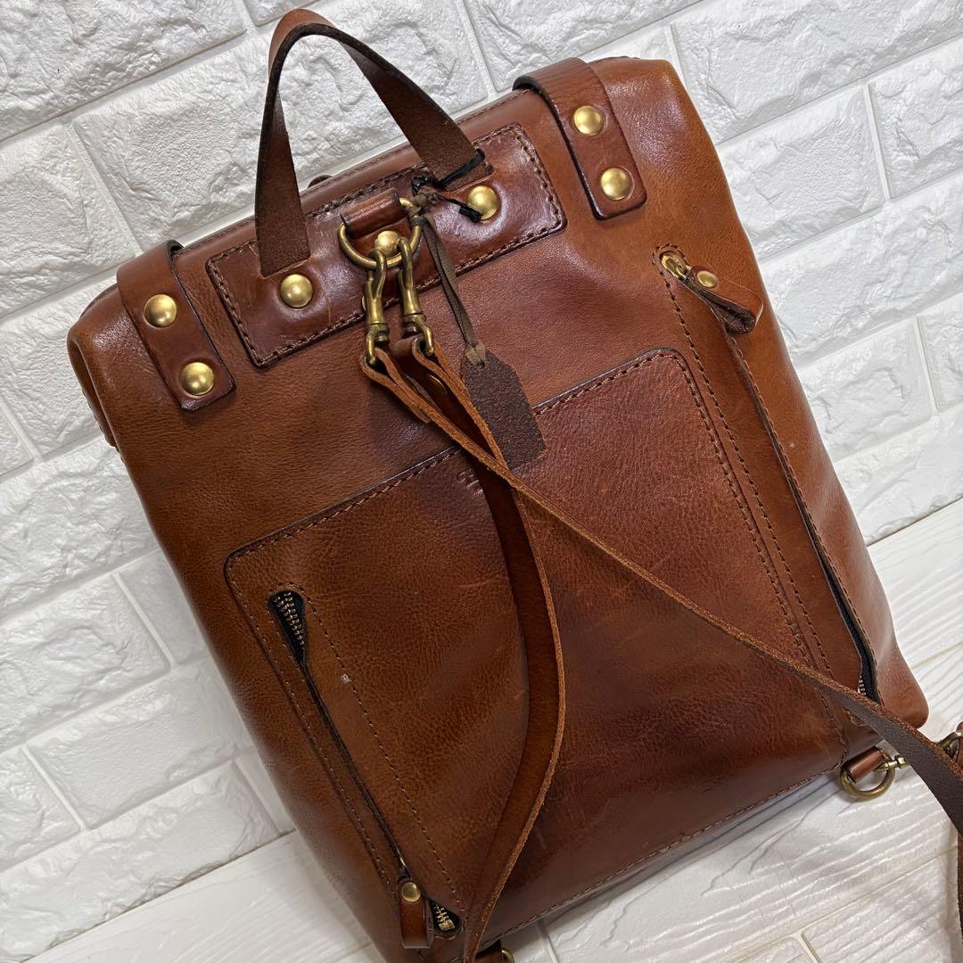 HERZ ヘルツ ラックスリュック キャメル リュックサック