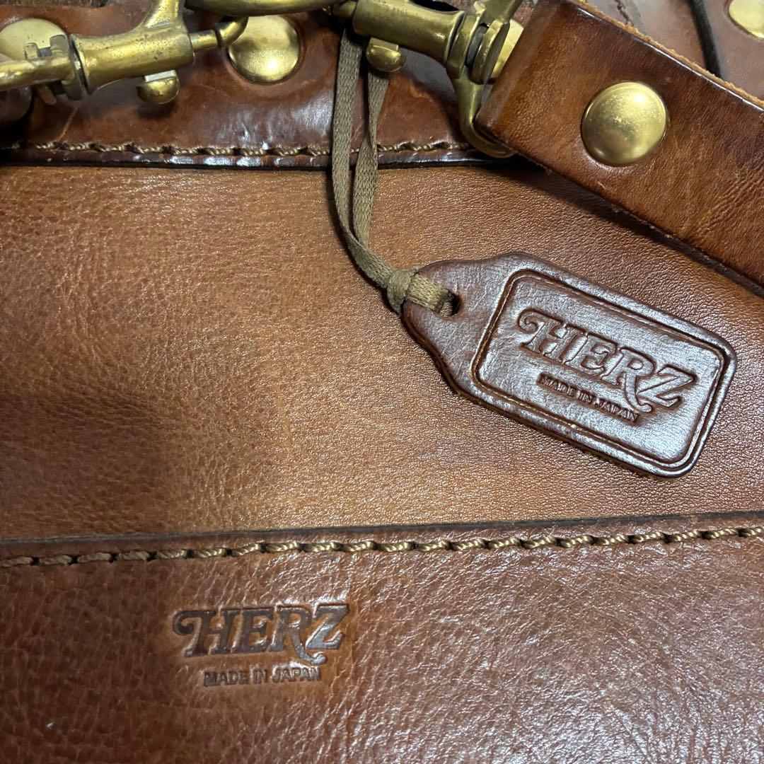 HERZ ヘルツ ラックスリュック キャメル リュックサック