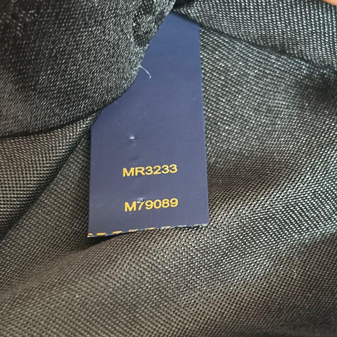 【現行美品】ルイヴィトン LVスターリーナイト ネクタイ　モノグラム　ブラック