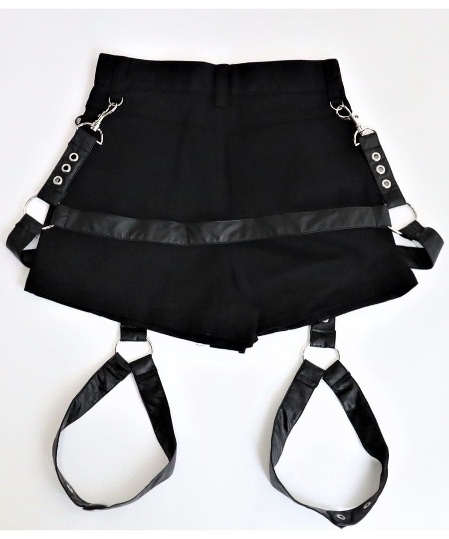 amilige 編み上げガーターベルト付きショートパンツ サイズS