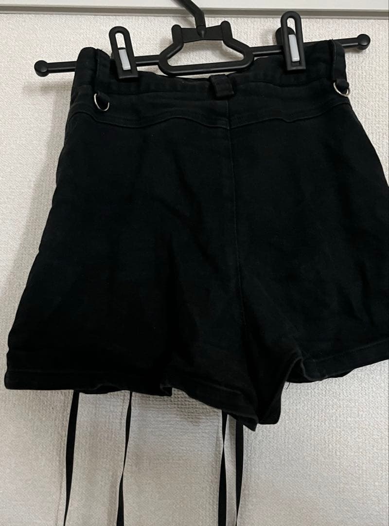 amilige 編み上げガーターベルト付きショートパンツ サイズS