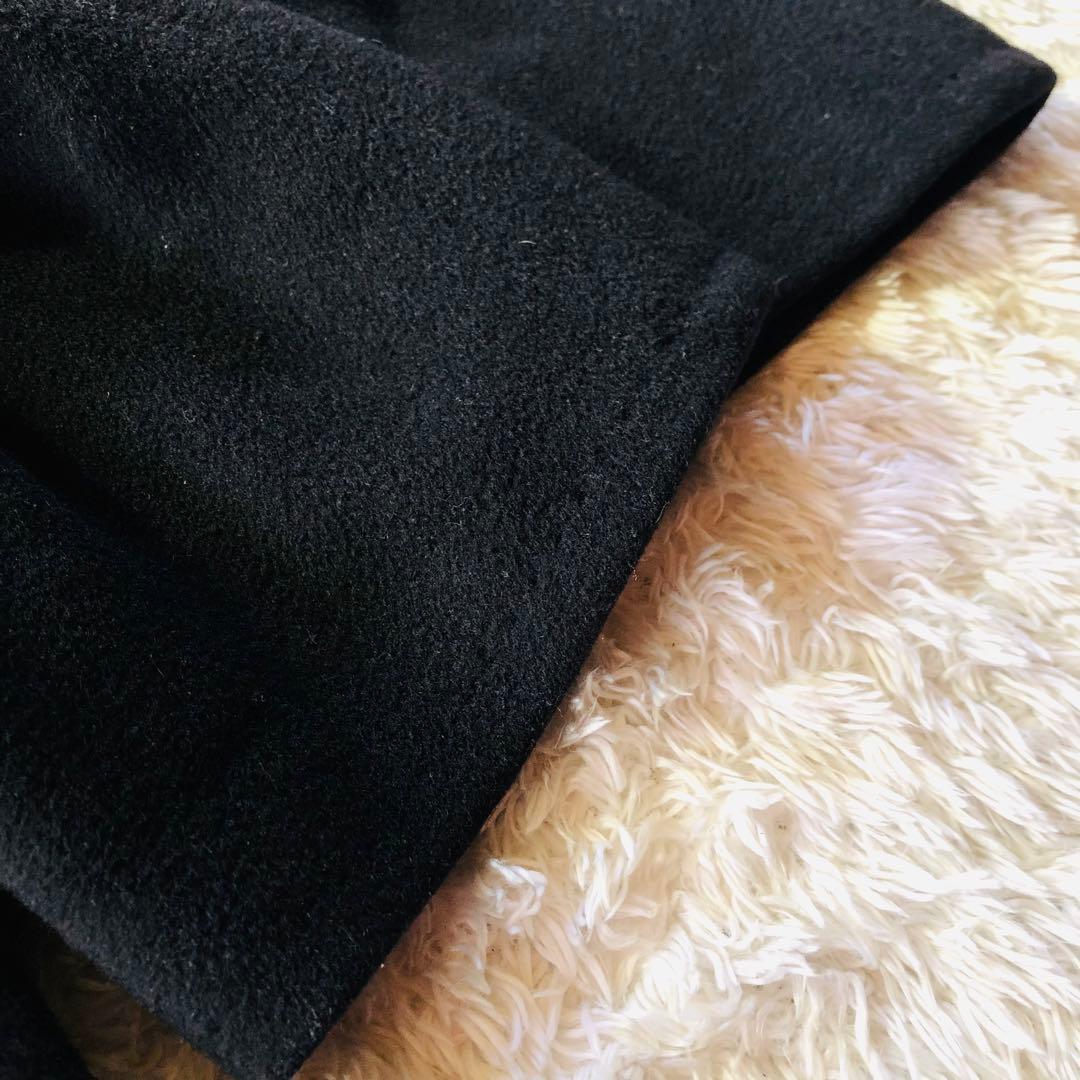 美品✨マックスマーラ ベルテッドコート マキシ カシミヤ 女優襟 ブラック 38