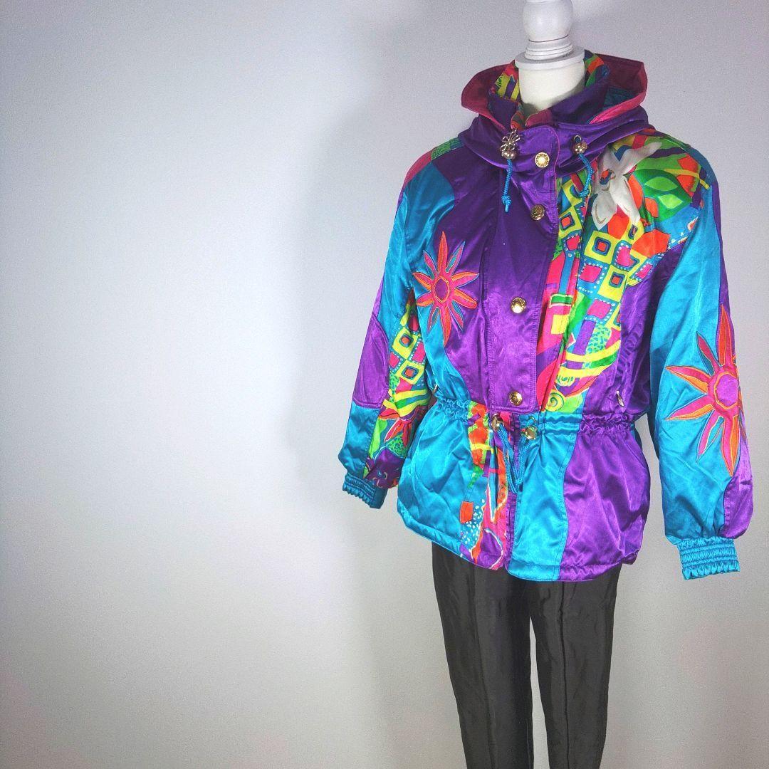 フェニックス　昭和レトロ　レディース　スキーウェア　Lサイズ　上下セット