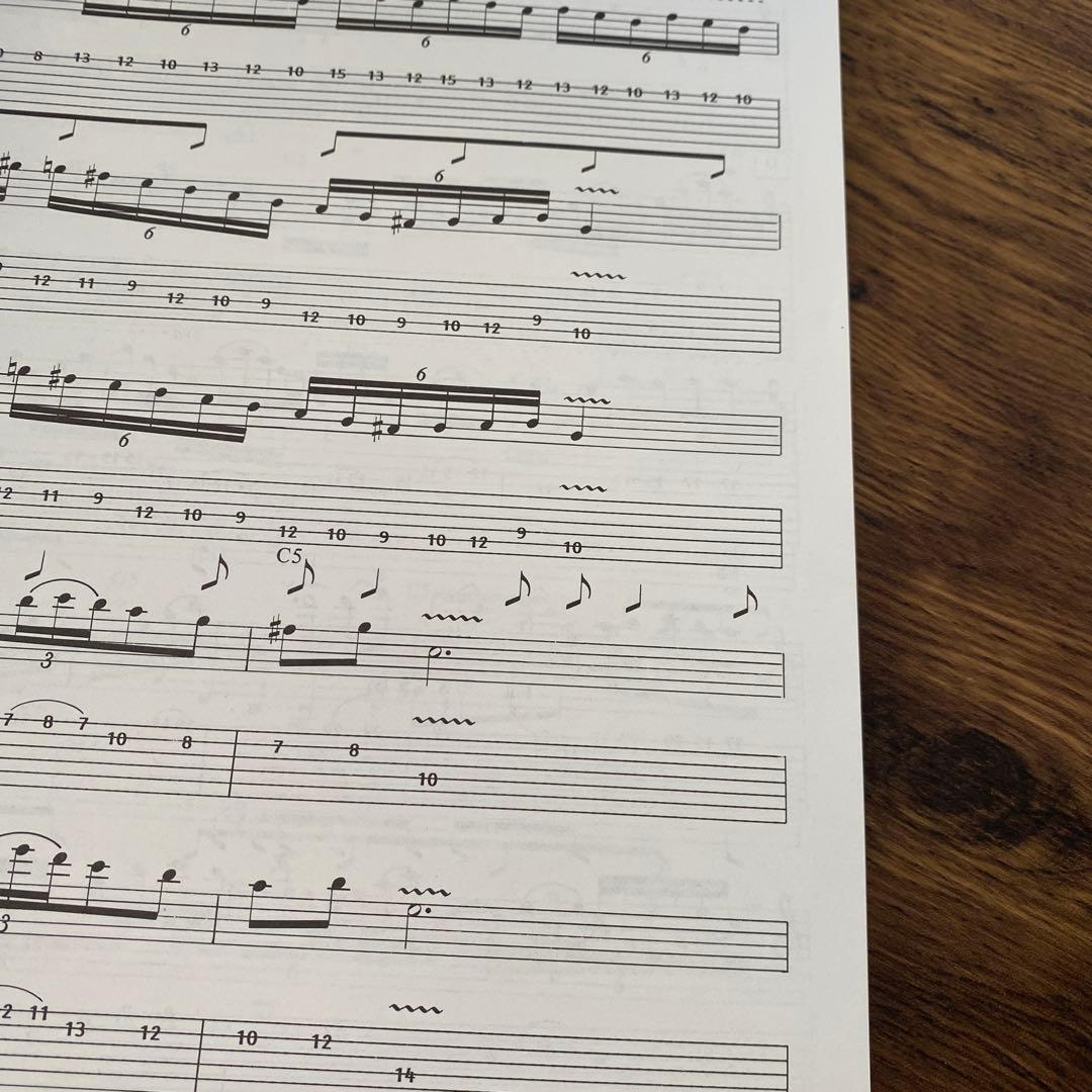 VINNIE MOORE / TIME ODYSSEY ギタースコア　楽譜