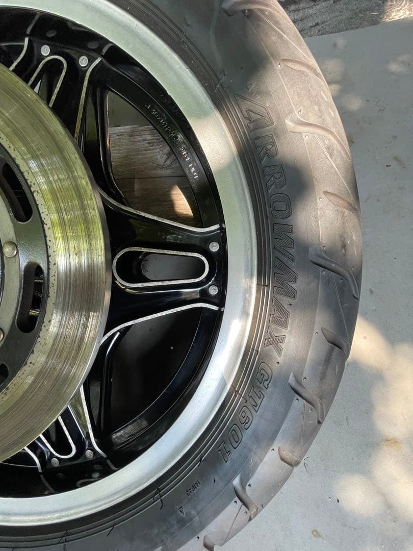 CB750F FB RC04 純正裏コムスターホイール