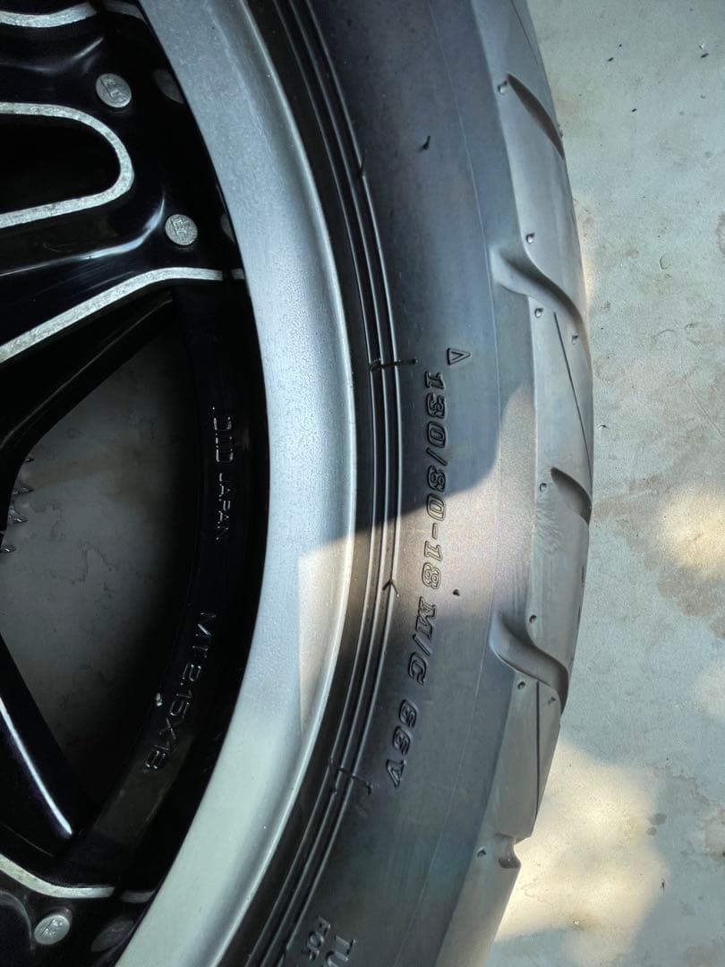 CB750F FB RC04 純正裏コムスターホイール