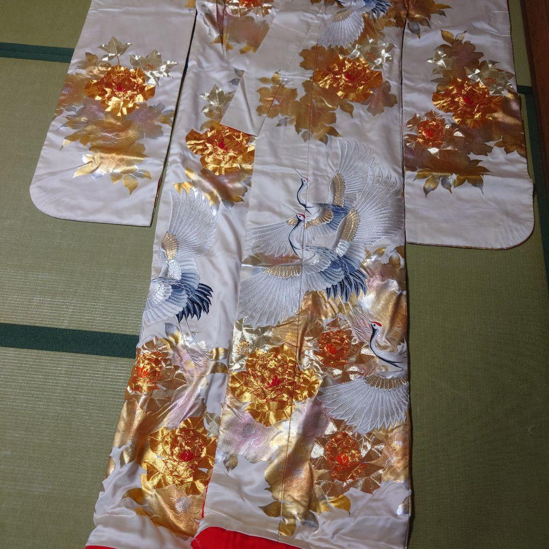 打掛正絹金彩昭和アンティーク品