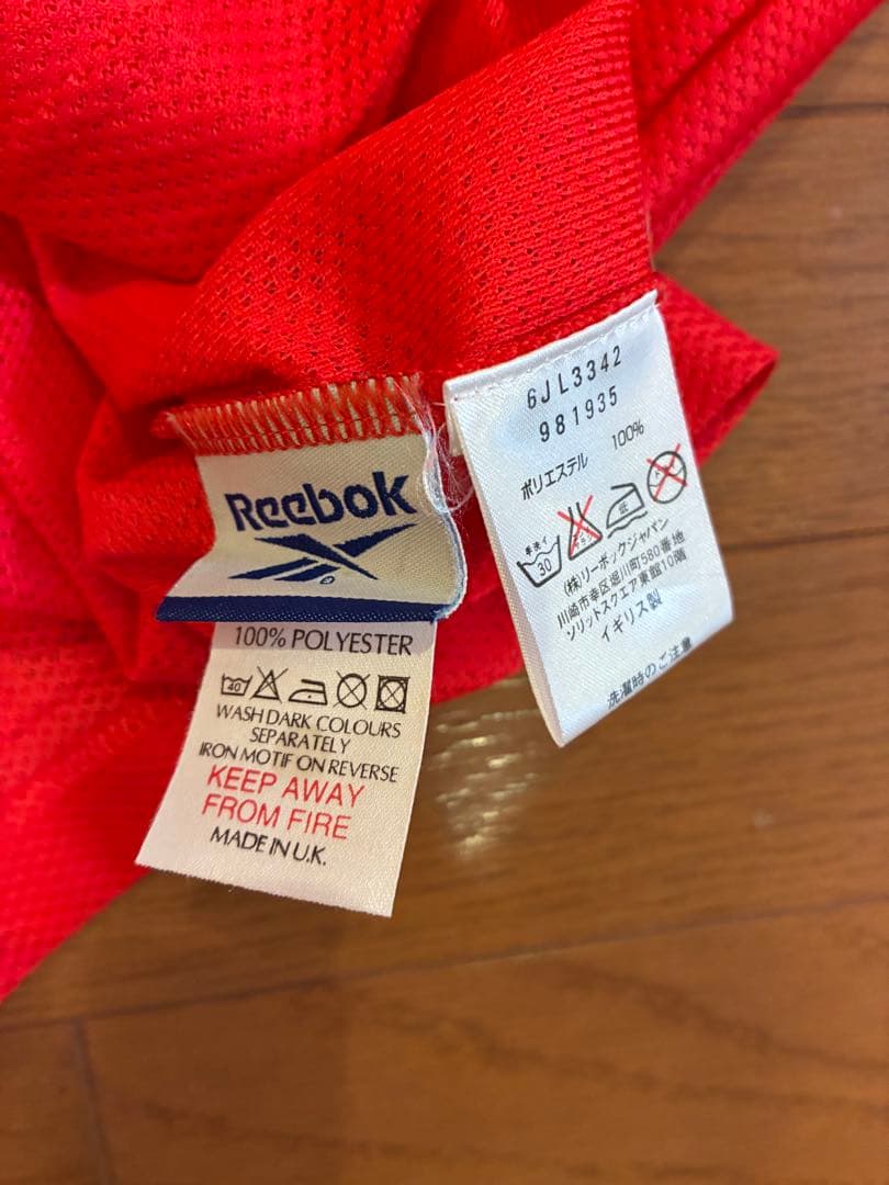 リバプールFC ユニフォーム Reebok