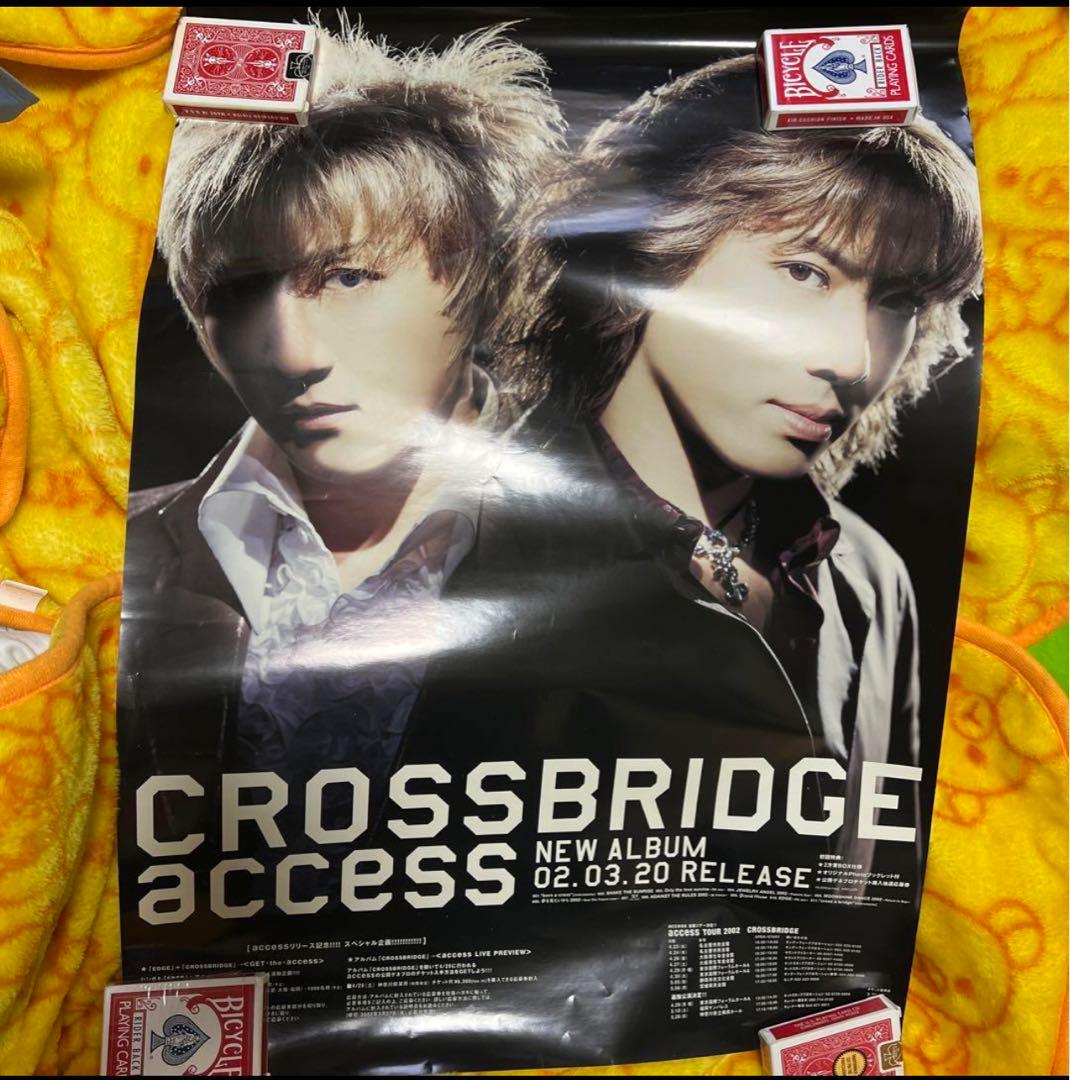 新品　初回予約特典付　access CROSSBRIDGE アルバム