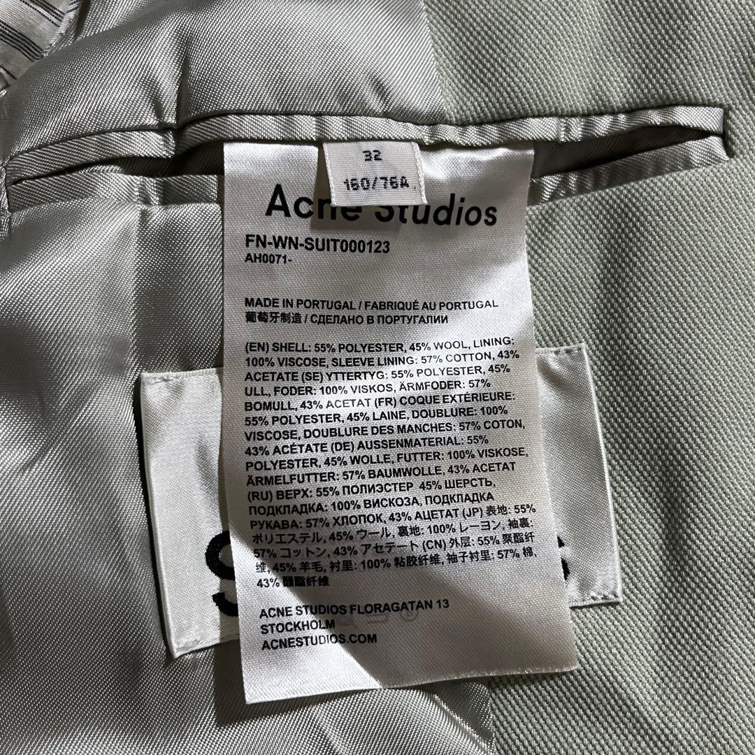 Acne Studios アクネ ポルトガル製 ダブル テーラードジャケット