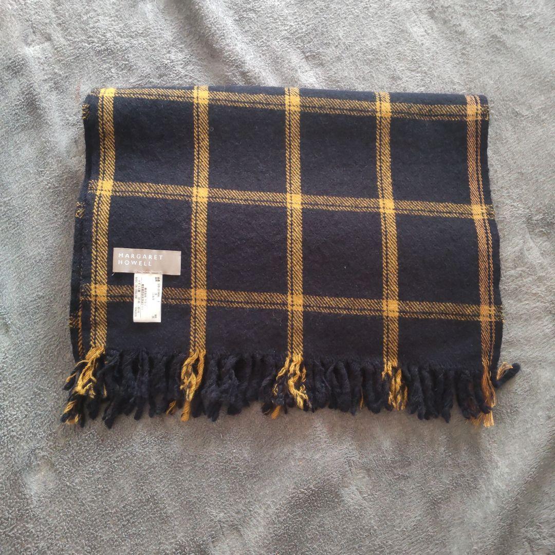 MARGARET HOWELL シルク混ウールマフラー