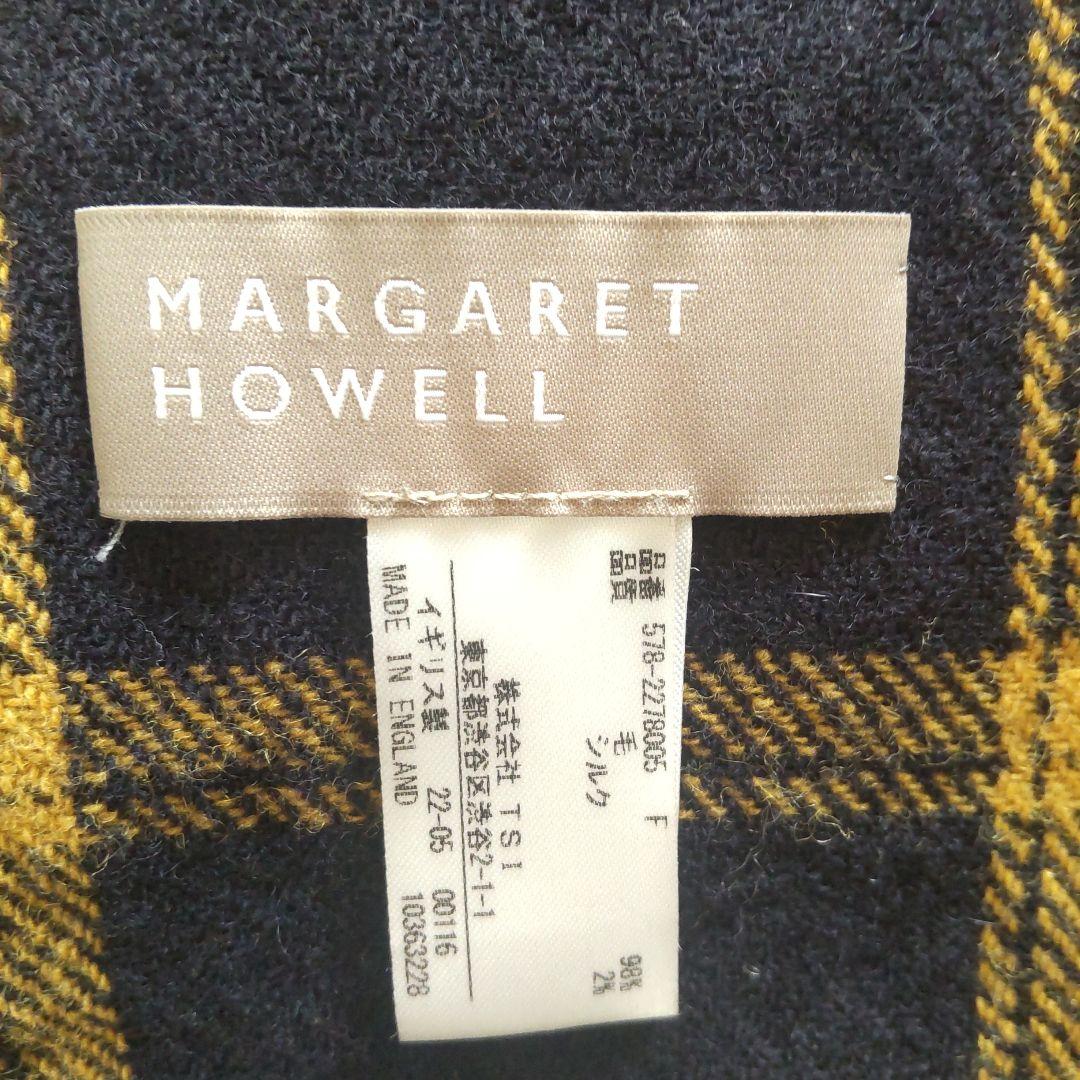 MARGARET HOWELL シルク混ウールマフラー