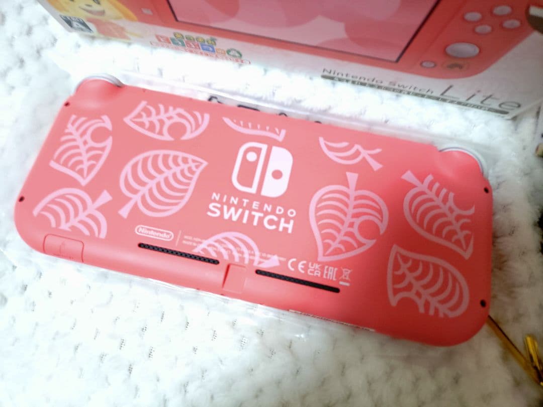 Nintendo Switch Lite どうぶつの森デザイン しずえ