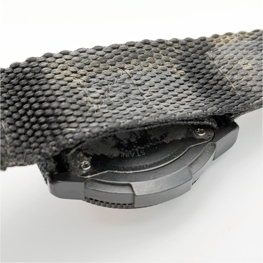 ルミノックス ネイビーシールズ セラミック／ナイロン／QZ オレンジ文字盤 稼働