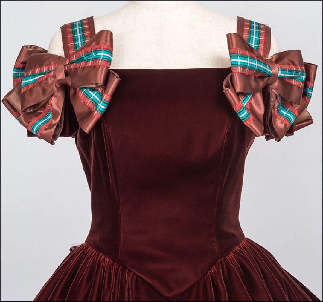 在庫処分❣️プラウン❣️ペロアのキュート・キュートドレス