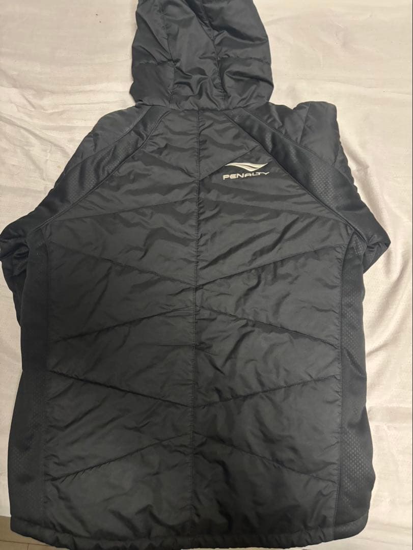 湘南ベルマーレ PENALTY 黒 フード付きベンチコート