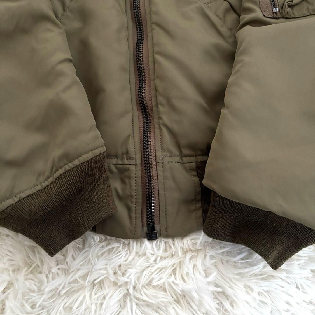 ヒューストンHOUSTON B-15B フライトジャケット ミリタリームートン襟