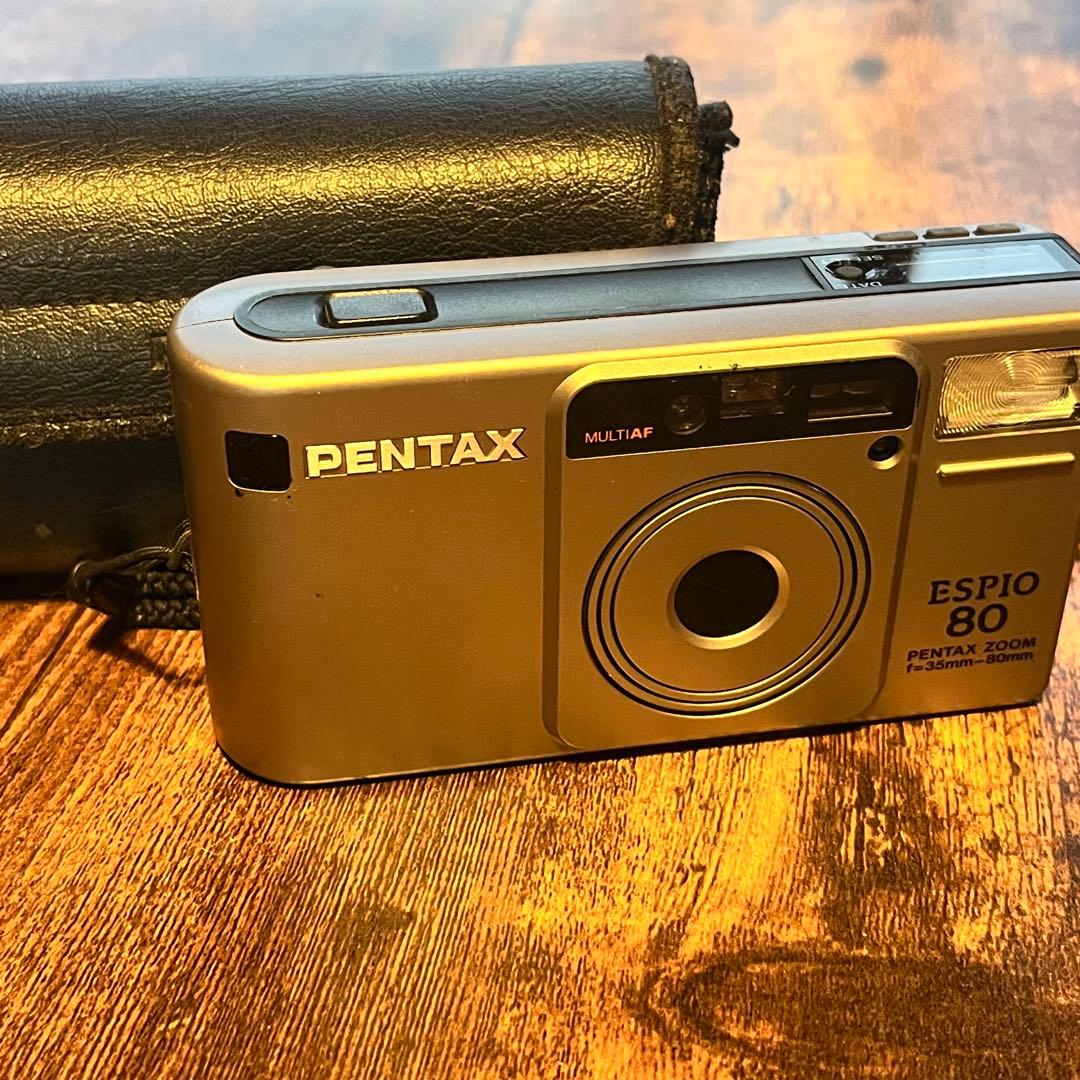 PENTAX　ESPIO 80　フィルムカメラ　電池切れ