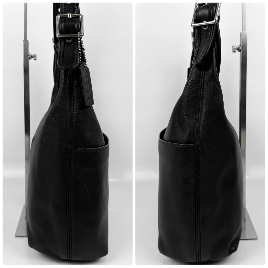 オールドコーチ エルゴ ワンショルダーバッグ レザー 黒 9058 y2k