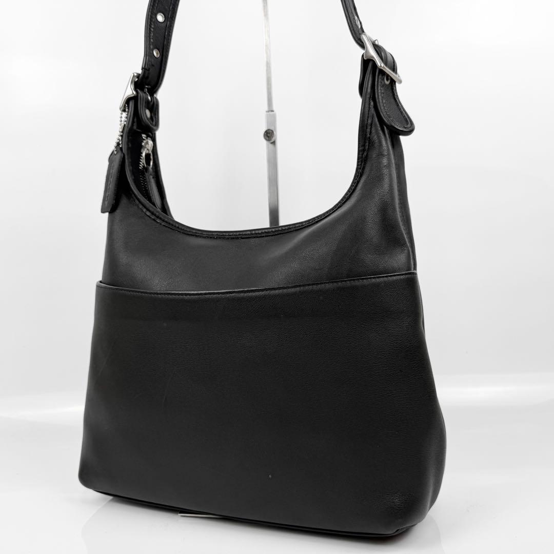 オールドコーチ エルゴ ワンショルダーバッグ レザー 黒 9058 y2k