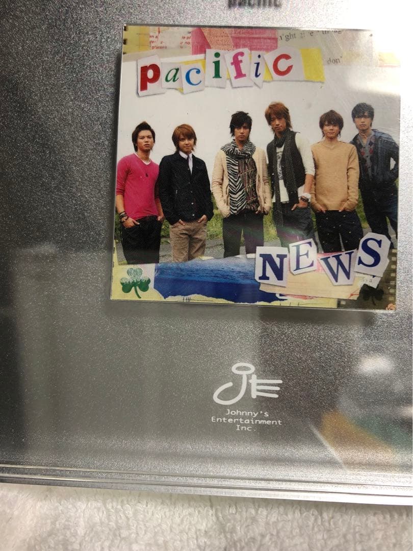 NEWS ジャニーズ 2007 PLATINUM DISC受賞記念品　なかにし礼