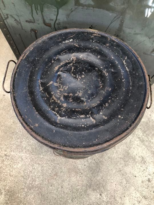 【antique】30's 40's アメリカ軍 ミリタリー ダストボックス