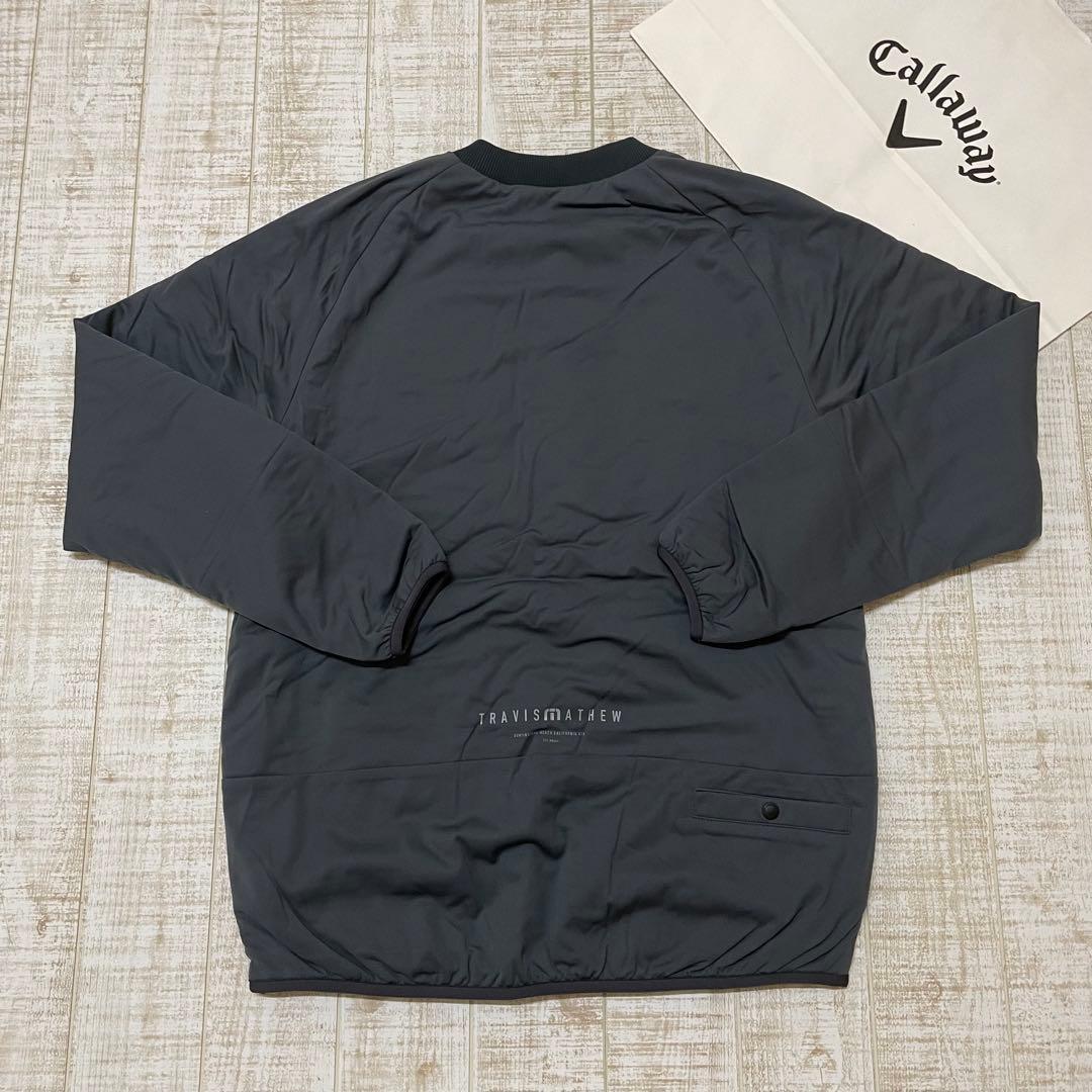 新品 キャロウェイ トラヴィスマシュー ブルゾン 中綿 ダークグレー Mサイズ