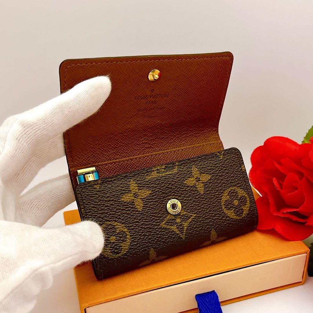 ルイヴィトン　ミュルティクレ　モノグラム　6連　キーケース　箱付き