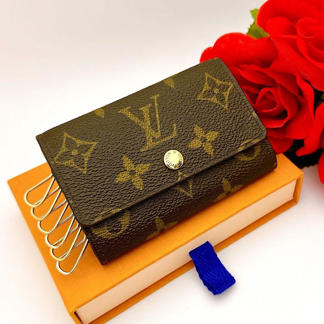 ルイヴィトン　ミュルティクレ　モノグラム　6連　キーケース　箱付き