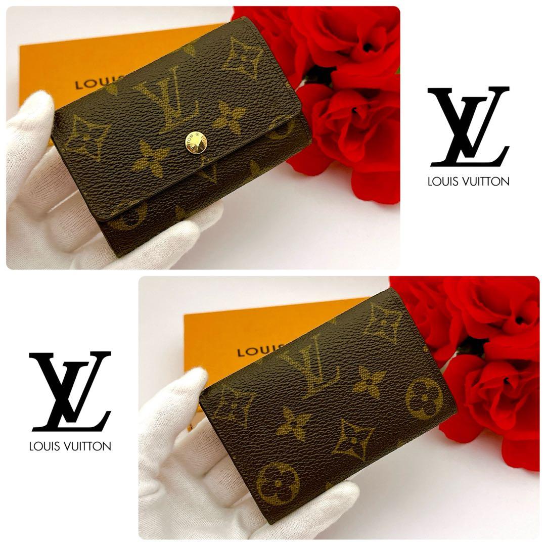 ルイヴィトン　ミュルティクレ　モノグラム　6連　キーケース　箱付き